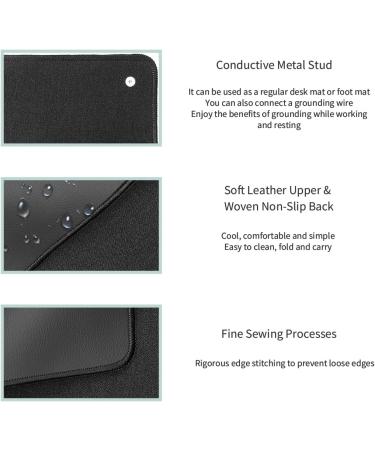 Multi-Purpose Equipment Mat - Waterproof Leather Desk & Floor Mat for Yoga Sleep & Pets | 30x100 cm (11.8x39.3 Inch) - Perfect for Stress Therapy - Buy Online on GoSupps.com