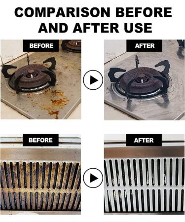 Foam Rust Remover Foam Rust Remover Kitchen All-Purpose Cleaning Bubble Spray All-Purpose Magic Cleaning Powder Soak to Clean Greasy (2Pcs Style:A) 2Pcs Style:A - Buy Online on GoSupps.com
