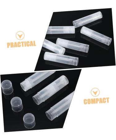 Healvian 100pcs Empty Lipstick Tube Clear Lipstick Tube Lip Plumper Gloss Clear Lip Gloss Tubes Bulk Pp - Buy Online on GoSupps.com