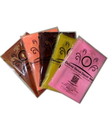 MDS 5 Yard Dark Purple Sheer Organza Fabric Bolt for Wedding Dress & Crafts - Buy Online on GoSupps.com