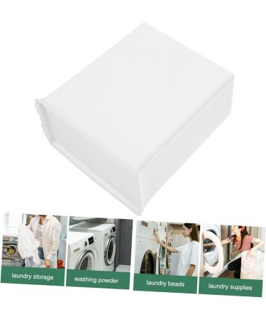 Cabilock Box Sheet Laundry Storage Box Drawer Laundry Bin Dedicated Large Capacity Bucket 14.6X14X8CM White - Buy Online on GoSupps.com