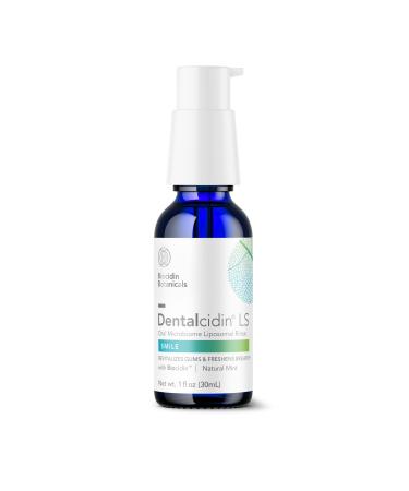 Dentalcidin LS Liposomal Oral Care Solution by Biocidin - Oral Mouthwash to Help Fight Biofilms & Bad Breath - Fluoride-Free & Supports Gum Health - Mouth Wash for Kids & Adults (1oz) - Buy Online on GoSupps.com