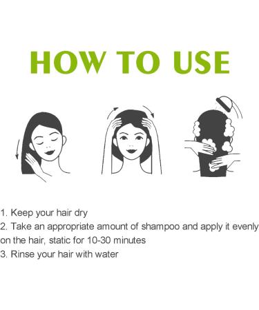  Utapossin Hair Coloring Shampoo Plant-Based Bubble Hair Dye Natural Plant-Based Hair Dye Natural Vegetable Hair Dye Plant-Based Bubble Hair Coloring Shampoo - Buy Online on GoSupps.com