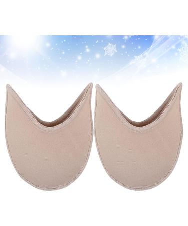 Healifty Women's Ballet Shoes Insoles Foot Protectors - Beige 10X9.5cm - Buy Online on GoSupps.com