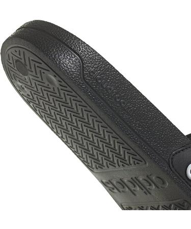 adidas Unisex Shower Slide Sandal 10 - Core Black/White/Black | Lightweight & Comfortable - Buy Online on GoSupps.com