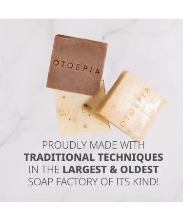 Shaving Bar & Body Soap Musk Scent for Men - 8 All-Purpose Natural Olive Oil Bars | Moisturizing & Gentle on Sensitive Skin - Otoepia Men's Collection - Buy Online on GoSupps.com