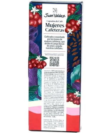 Juan Valdez Women Coffee Growers Coffee Pods | Compatible with Nespresso Original Machines | 8 Capsules - Buy Online on GoSupps.com