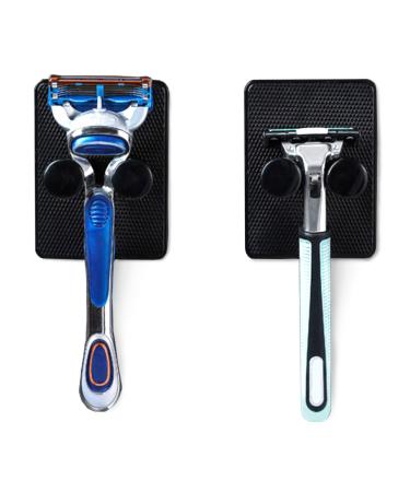 Razor holder - self -adhesive bracket for razor blades - wall bracket for bathroom for Venus Gillette Razor blades - set with two brackets for razor blades for women