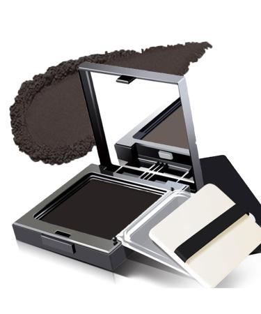 Instantly Hairline Shadow - Hairline Powder - Quick Cover Grey Hair in Hair Regrowth Treatments - Windproof Sweatproof Hair Touch-Up for Root Concealer - Long Lasting with Mirror & Puff (Black) - Buy Online on GoSupps.com