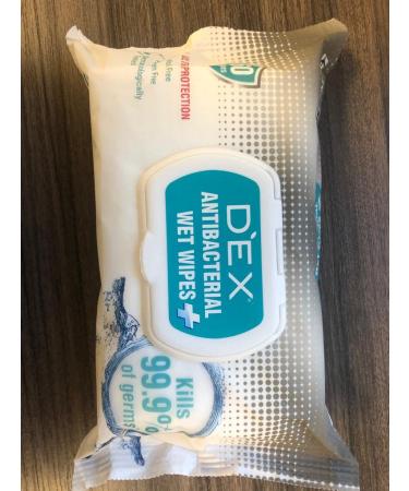 DEX Antibacterial Hand Sanitizing Wipes - 6 Pack for Hygienic Hands - Buy Online on GoSupps.com