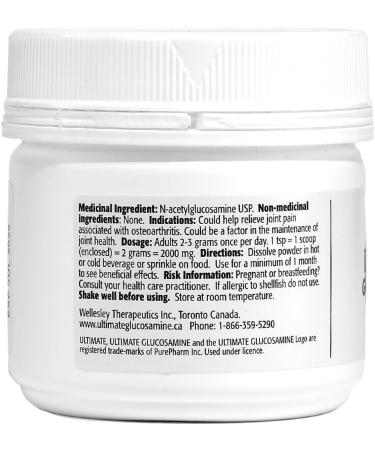 Ultimate Glucosamine Aids Joint Repair Mobility & Comfort Long Term Joint Maintenance 60g 30 Servings - Buy Online on GoSupps.com