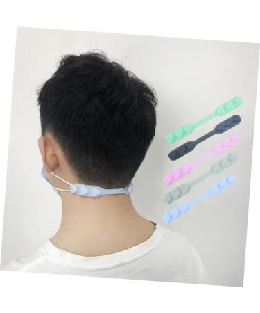 Coheali 18-Piece Facial Mask Accessories Set | Black & Green Earrings Hooks & Belt Extensions | Stress Relief - 1 Pack (3 Colors) - Buy Online on GoSupps.com