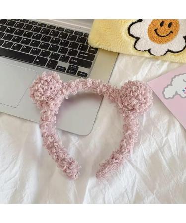 scicent Headbands for Girls Fluffy Bear Ears Hairbands Party Decoration Cosplay Costume Head Band Daily Wear and Makeup Hair Bands for Girls Kids Women 10803 - Buy Online on GoSupps.com