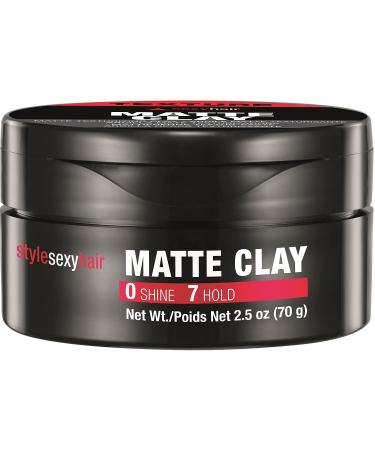 SexyHair Style Matte Clay - Texturizing & Molding Clay for Defined Hairstyles - 2.5 fl oz - Buy Online on GoSupps.com