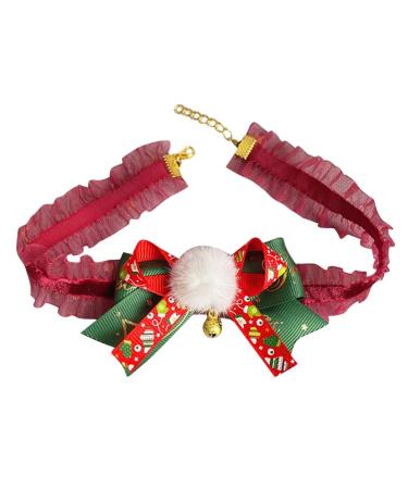 AJTUTUS Christmas Lolitas Hair Clip with Hat/Deer Antler Embellishments Handmade Lolitas Hair Accessories for Little Girl Women