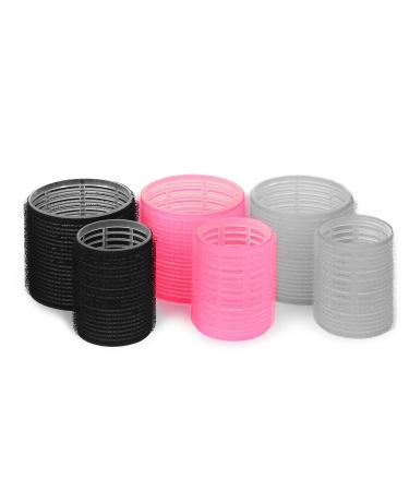 13Pcs Velcro Hair Rollers Set with Clips for Long & Medium Hair - Heatless Curls, Styling Tools, DIY Curlers for Women - Buy Online on GoSupps.com