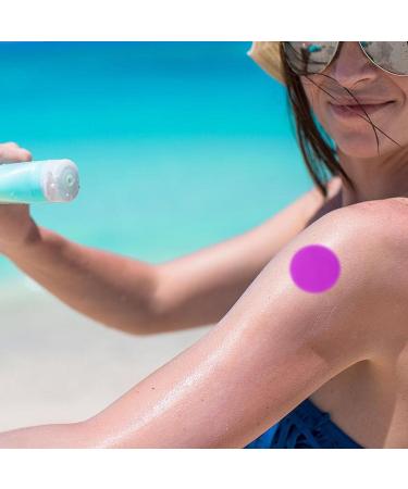 48 Pi ces Autocollants UV pour Cr me Solaire Auto-adh sifs - D tection UV pour Enfant Adultes - Prot gez la Peau de Votre Famille - Buy Online on GoSupps.com