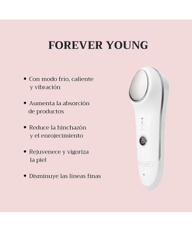 Vanity Planet Forever Young Face Massager - Hot & Cold Rejuvenating Facial Wand - Buy Online on GoSupps.com