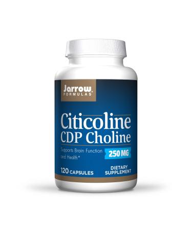 Jarrow Formulas Citicoline CDP Choline 250 mg 120 Capsules