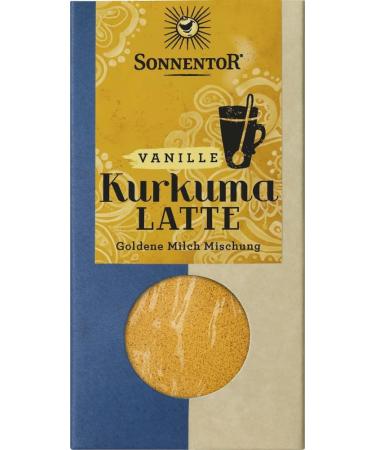 Sonnentor Organic Turmeric Latte Vanilla 6 x 60 g - Buy Online on GoSupps.com