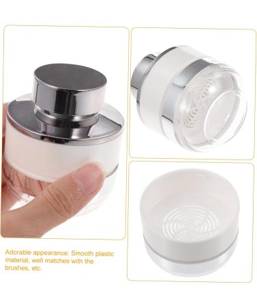 Beavorty 2pcs Mushroom Head Loose Powder Box Body Powder Empty Powder Case Mini Powder Puff Blusher Plastic 1 g (Pack of 1) As Shown - Buy Online on GoSupps.com