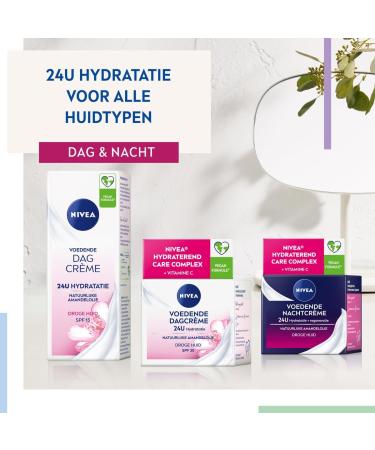 Beiersdorf AG NIVEA Essentials Nourishing Day Cream Facial Cream Dry skin SPF 30 Facial care with Almond Oil and Shea Butter 50 ml - Buy Online on GoSupps.com