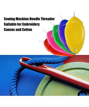 JETSNET Needle Threaders 35 PCS for Hand & Sewing Machines | Easy Embroidery Floss Tool w/ Clear Box | 5 Random Colors - Buy Online on GoSupps.com