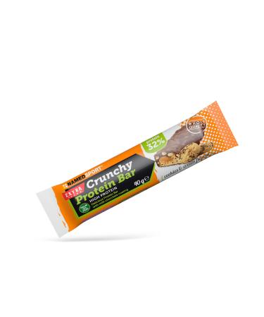 NAMEDSPORT SUPERFOOD Crunchy Protein Bar with 13g Protein Cookies & Cream Flavour Box of 24 x 40g Bars