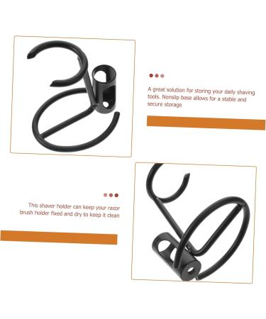 Premium Minkissy Razor Holder Stand - Wet Shaving Brush & Safety Razor Organizer | Stainless Steel Tool for Men - Buy Online on GoSupps.com