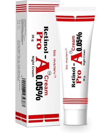 Retinol Pro Night Cream 0.05% - 30g (1.05 Oz) | Anti-Aging Skin Care | International Shipping Available - Buy Online on GoSupps.com