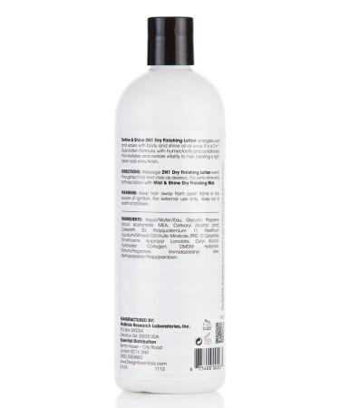 Design Essentials Define & Shine 2-N-1 Dry Finishing Lotion - 16oz - Buy Online on GoSupps.com