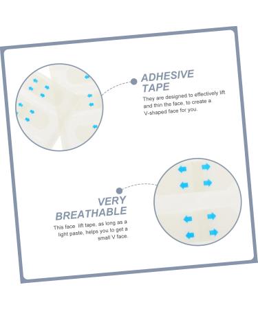 Healeved 320 Pcs Face Lifting Stickers Elasticity Wrinkle Lift Patches Invisible Tape Face Tape Medical Grade - Buy Online on GoSupps.com