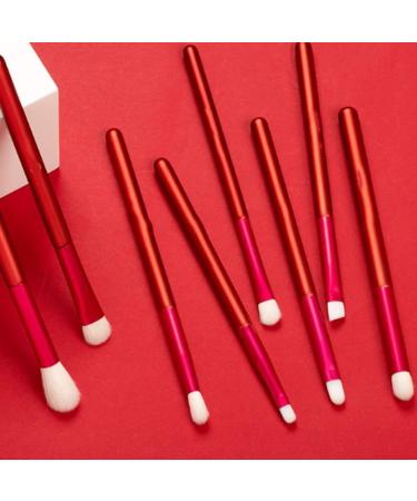 Luxury 12-Piece Makeup Brush Set | Solid Wood Pearl Handles for Blush & Foundation | International Shipping - Buy Online on GoSupps.com