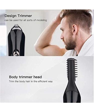 Buy Cordless Rechargeable Hair Clippers - Titanium & Ceramic Blades | Portable Haircutting Kit for International Shipping - Buy Online on GoSupps.com