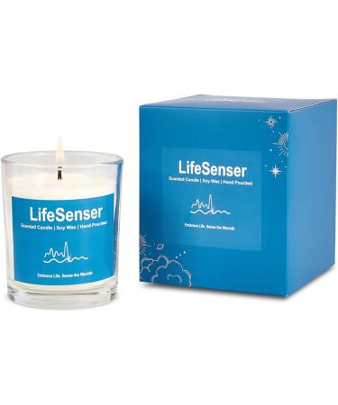 Buy Vanilla Scented Candles - Natural Soy Jar Candle (10.9oz) | 30 Hour Burn Time | Aromatherapy Home Fragrance - Buy Online on GoSupps.com