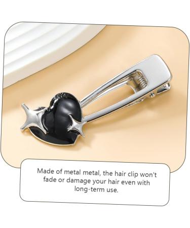 minkissy Hair Accessories Hair Clips Hair Toppers Hair Accessories for Girls Hair Pin Heart Barrettes Small Hair Barrettes Star Clips Hair Clamps Student Metal Heart-shaped Hairpin - Buy Online on GoSupps.com