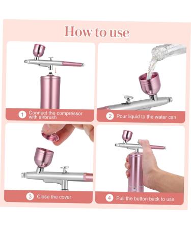 MUSISALY 1 Set Air Brush Airbrush for Nails Airbrush Compressor Electric Airbrush Manicure Kit Aluminum Alloy - Buy Online on GoSupps.com