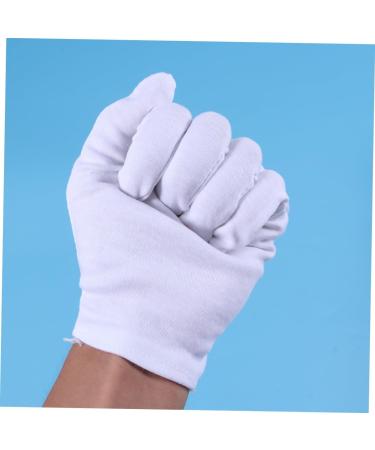 12 Pairs Working for Women White Cotton Gloves Women Work for Women Elastic Cotton Gloves Cotton for Dry Hands Cotton Work Beauty Work Liner Womens Pan Beads White Gloves/346 - Buy Online on GoSupps.com