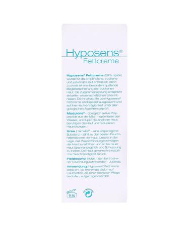 Hyposens Fat Cream 50g - Soothing Relief for Sensitive Skin - Fast International Shipping - Buy Online on GoSupps.com
