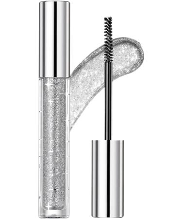  Lesunbak Shimmering mascara glitter mascara for eyelashes - Shiny and glittery mascara - Sparkling mascara for makeup shows live performances and dances - Buy Online on GoSupps.com