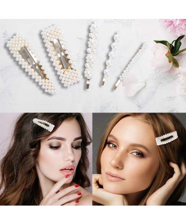 Betroy 20PC Pearl Hair Clips Set - Elegant Accessories for Women Perfect for Weddings Valentine's Day & Daily Styling - Buy Online on GoSupps.com