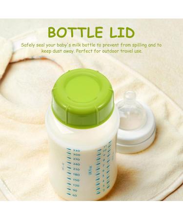 BESTonZON 10pcs Baby Bottle Seal Cap Infant Bottles Replacement Feeding Bottle Cap for Travel Breastfeeding Bottles Breast Milk Bottles Anti Caps Kit Screw-in Food Grade Pp Mother Travel Cap Green 4.3x4.3x1.5cm - Buy Online on GoSupps.com