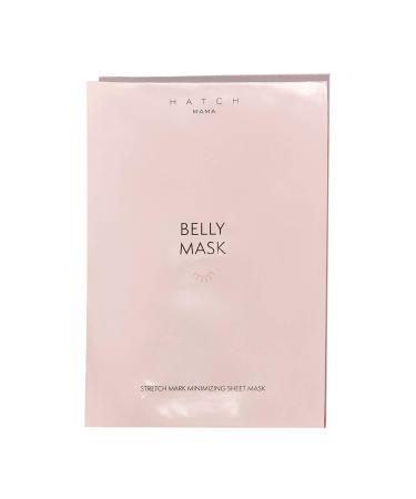 HATCH Mama - Natural Belly Mask Stretch Mark Targeting Sheet Mask | Non-Toxic, Plant-Derived, Mama-Safe (Single-Pack) 1 Count (Pack of 1)