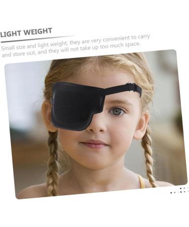 HAWILLOSCH 6 Pcs Single Eye Mask Pirate Eye Patches for Kid Eye Patch Portable Amblyopia Cover Polyester - Buy Online on GoSupps.com