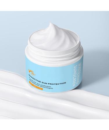 SPF 50 Body Sunscreen - Light Sun Protection | Sweat Resistant Broad Spectrum 50ml Travel Size for Outdoor Activities Beach Pool Women and Girls - Buy Online on GoSupps.com