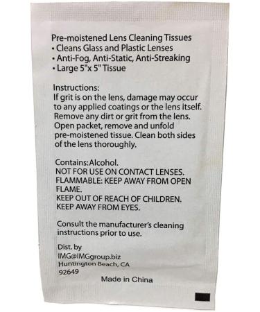 Premium Lens Cleaning Wipes for Glasses Cameras & Optical Devices - 24 High-Quality Wipes for Crystal Clear Visions - Buy Online on GoSupps.com