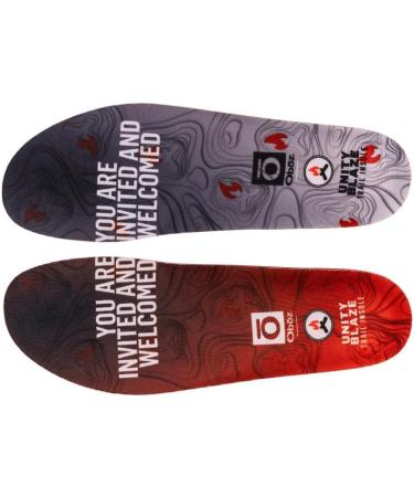 Oboz Unisex Unity Blaze Trail Insole - Red Medium | Best International Shipping - Buy Online on GoSupps.com