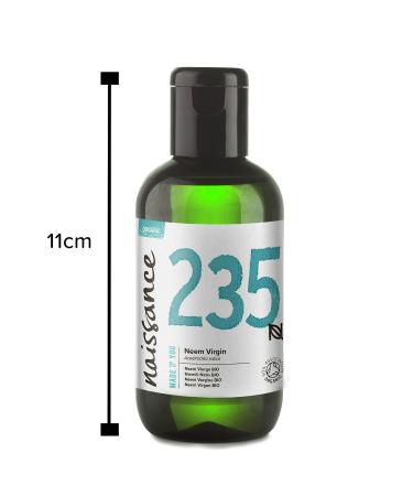 Naissance Neem Oil 100ml - Organic Certified Moisturizing & Nourishing for Hair Face & Skin - 1 Pack - Buy Online on GoSupps.com