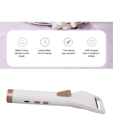 Buy Heated Electric Eyelash Curler - Fast Heating 2 Temp Settings USB Charging | Perfect for Home & Salon - Buy Online on GoSupps.com