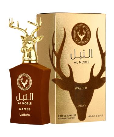 Luxury Arabic Wazeer Perfume For Men Women Long Lasting Eau De Parfum Fragrance Oud Scent 100-ML 3.38 Floz Spray - Buy Online on GoSupps.com